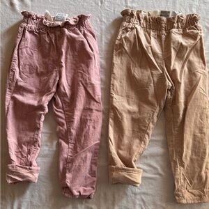 H&M Kids Casual Bottoms in Pink and Tan